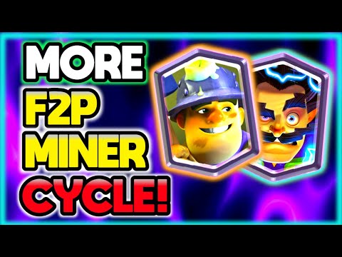 Cheap Elixir Free to Play Miner Poison Deck to Outplay Mid Ladder Decks!