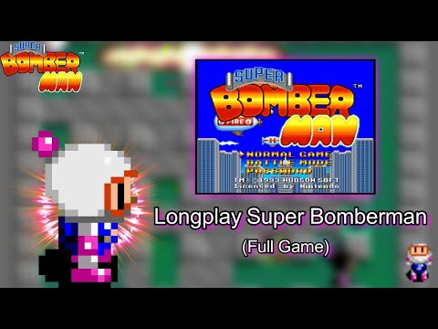 Longplay Super Bomberman (SNES) - Full Game
