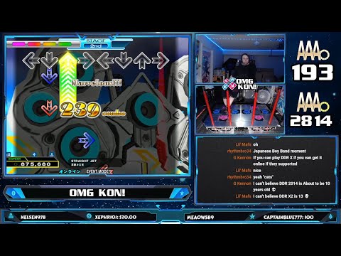OMG KON! | STRAIGHT JET (D-EXPERT) PFC AAA 999,830 [DDR 2014]