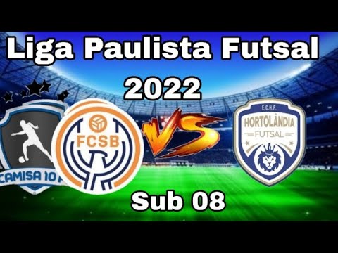 Camisa 10 x Hortolandia - Sub 08 / Liga Paulista Futsal 2022.