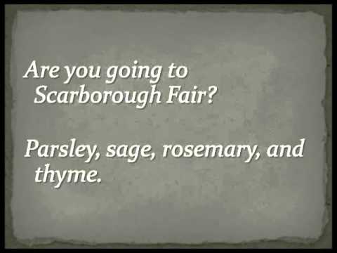 Simon & Garfunkel - Scarborough Fair (Full Version) Lyrics