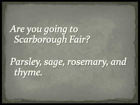 Simon &amp; Garfunkel - Scarborough Fair (Full Version) Lyrics