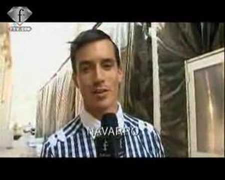 Les Hommes Backstage uomo p/e 2008 - milano