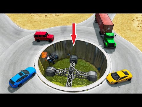 Cars vs Large Spinner Crashes - BeamNG.Drive  | Teardown Spinner Crashes | BeamNG Creation