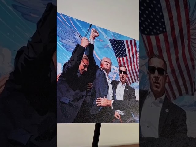 Vídeo relacionado con Artery8 Craighead Portrait US President Donald Trump Photo Art Print Canvas Premium Wall Decor Poster Mural Retrato presidente Fotografía pared Póster