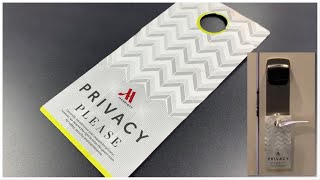 [812] Hotel Room Opened With “Privacy” Card!