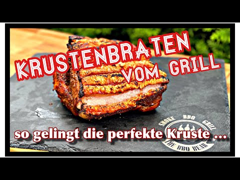 Krustenbraten vom Grill Saftig mit mega Kruste und Gelinggarantie