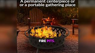 Sunnydaze Crossweave Outdoor Fire Pit Review | Best Wood Bur