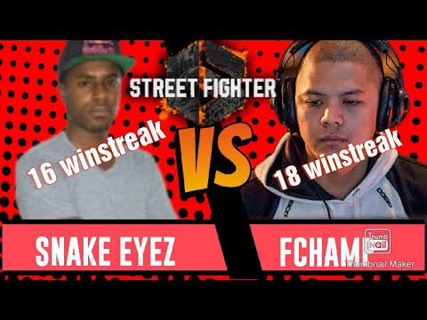 SF6  - FChamp Vs Snake Eyez