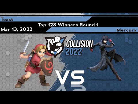 [Smash Ultimate] Toast vs Mercury - Collision 2022 (Top 128 Winners Round 1)