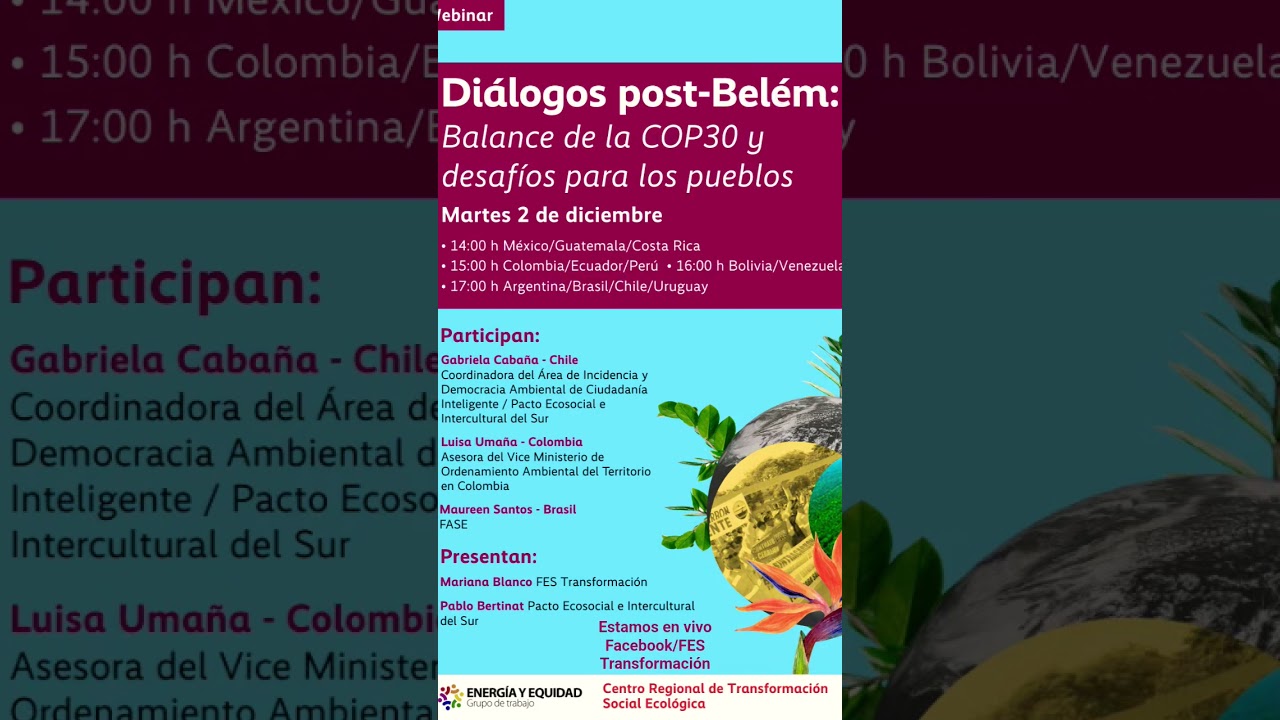 Cambiamos la transmisión a Facebook/FES Transformación
