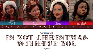 Victorious Cast &#39;IT&#39;S NOT CHRISTMAS WITHOUT YOU&#39; Color Coded Lyrics (ENG/PTBR)