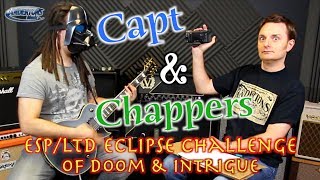 Capt & Chappers Blindfold ESP Eclipse Challenge Of Doom & Intrigue
