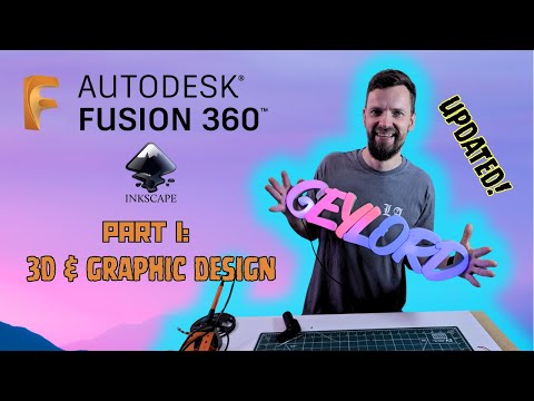 Tutorial on making a LED name light box in Fusion 360 and Inkscape