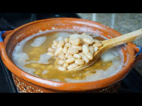 Como hacer FRIJOLES DE LA OLLA MÁS SABROSOS
