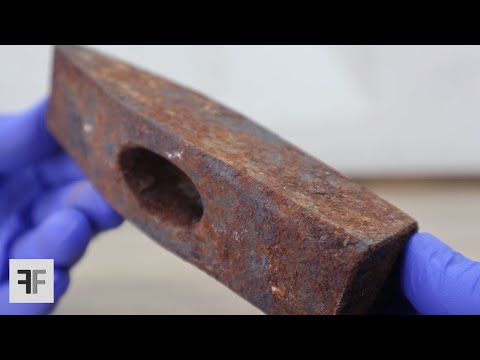 VERY RUSTY HAMMER RESTORATION || Awesome end result
