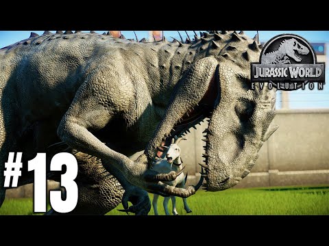 The INDOMINUS REX is HERE!  |  Part 13  |  Jurassic World Evolution