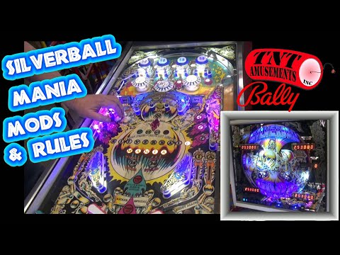 #1683 Bally SILVERBALL MANIA Pinball Machine-Nicest One on Earth!  - TNT Amusements