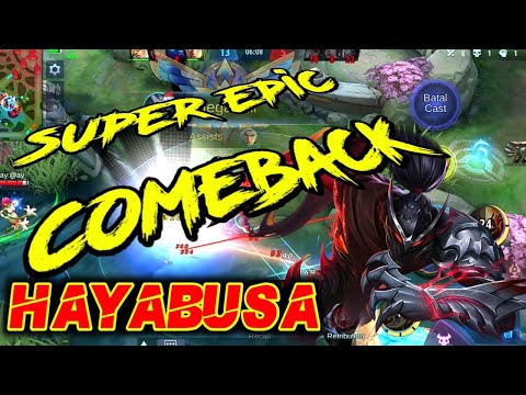 Begini Cara Main Sabar Saat Tertekan & Bisa Membalikkan Keadaan. Hayabusa Mobile Legends.