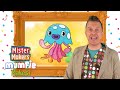 Mister Maker S Mumfie Makes Jellybean Splat Painting Can You Guess