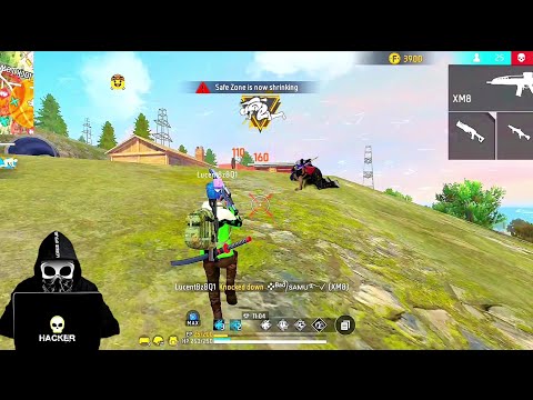 Hacker In My Game | Full Gameplay | Garena Free Fire #freefire #hacker #poison99