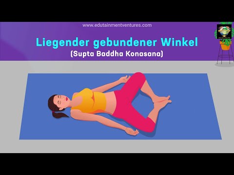 Liegender Gebundener Winkel | Supta Baddha Konasana