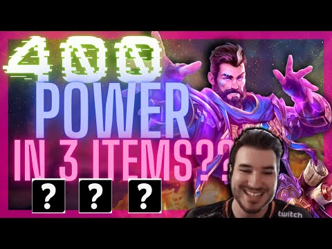 MERLIN WITH 400 POWER IN 3 ITEMS!?!? THIS MIGHT ACTUALLY BRING HIM BACK! | Venenu | SMITE CONQUEST