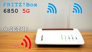 FRITZ!Box 6850 5G router Wi-Fi dual band • Unboxing, installation, configuration and test