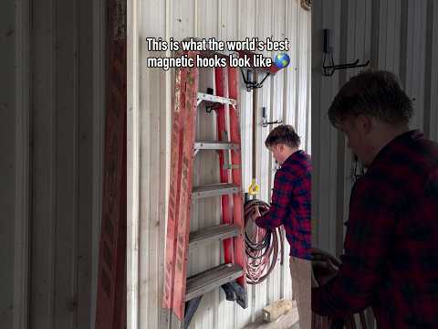 Video: Gator Magnetics Pole Barn Siding Storage for Cords, Hoses & Yard Tools video thumbnail