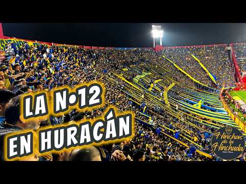 "La 12 en Huracán | Boca 1 - 0 Estudiantes | Jugador n° 12 vive, la leyenda continúa" Barra: La 12 &bull; Club: Boca Juniors &bull; País: Argentina