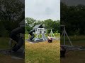 Playhouse with Rubber Mulch | Swing Set Install #swingset #fun #playground #playhouse