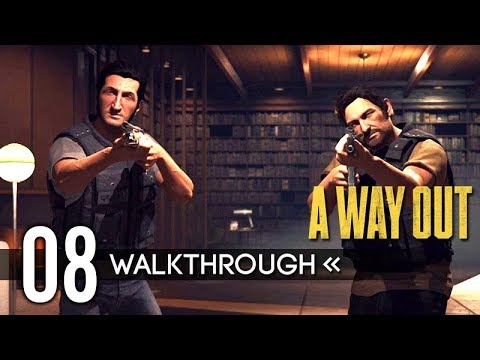 A WAY OUT | Part 8 - Harvey's Mansion | Gameplay Walkthrough / No Commentary 【Full Game】