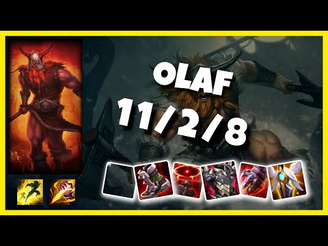 Olaf 11.2 S11 Jungle Challenger Replay (11/2/8) - EU