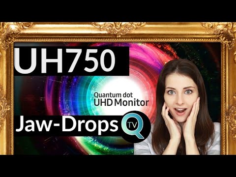 Samsung Jaw-Drops With UH750 Qled Monitor