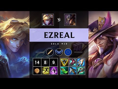 Ezreal Mid vs Twisted Fate - EUW Diamond Patch 25.15