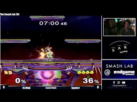 SL28 Losers Finals - CL|Ninji (Fox) vs SpyderJ (Sheik)