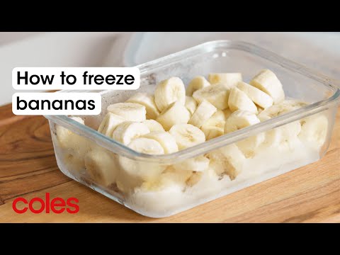 How to freeze bananas | Back to Basics | Coles