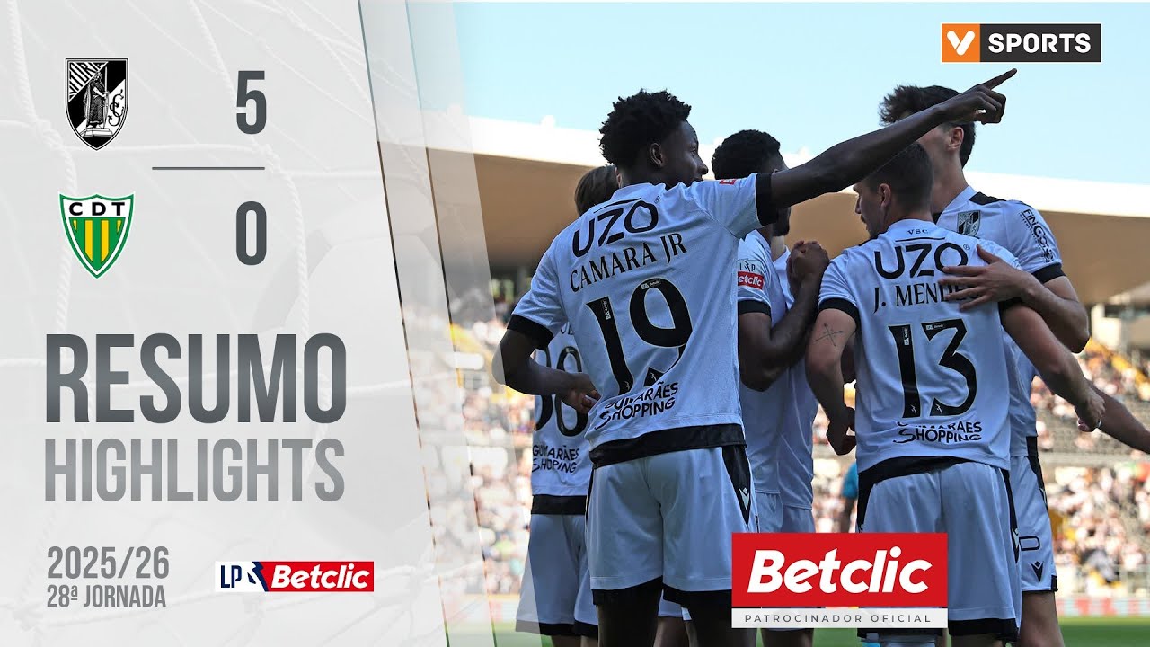 Vitória SC vs Tondela Highlights