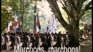 National Anthem of France! Troops of Marseille 1793, Lyrics: GER/EN/FR