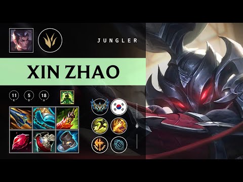 Xin Zhao Jungle vs Jarvan IV - KR Challenger Patch 26.02