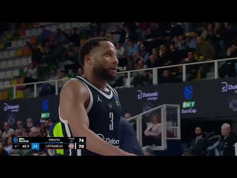 Highlights | R6 EuroCup | Dolomiti Energia Trento 🆚 Lietkabelis Panevezys