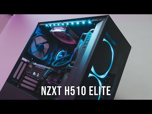 Vỏ máy tính NZXT H510 Elite MATTE BLACK