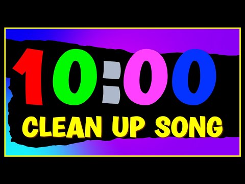 Clean Up Song | 10 Minute Clean Up Timer | 10 Minute Timer | Beat The Clock | SandZ Academy