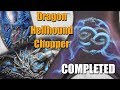 Completed Dragon Hellhound Chopper Airbrushing