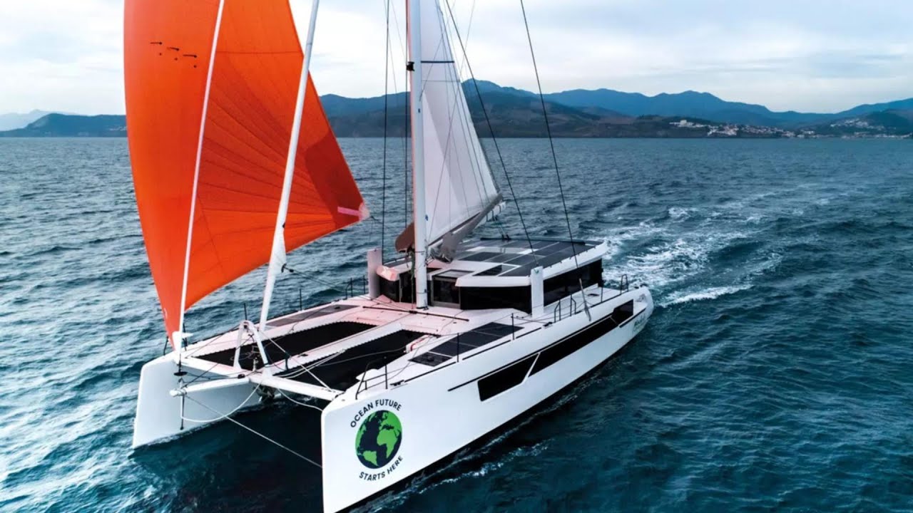 Windelo 54 Catamaran - Who Says You Can't Use 25000 Plastic Bottles To Build A Boat?