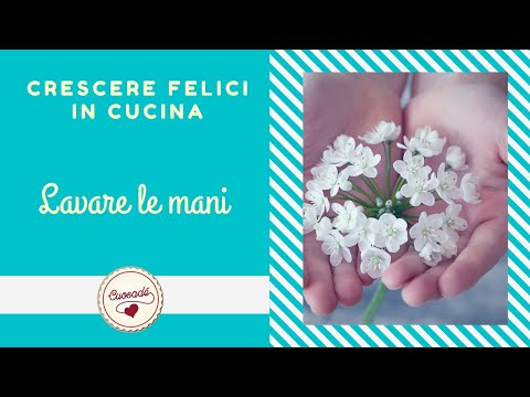 Lavare le mani: insegnarlo ai bambini