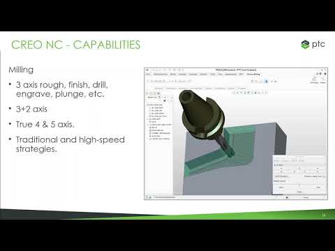 Creo Machining - Webinar and Demo from 6.25.2020
