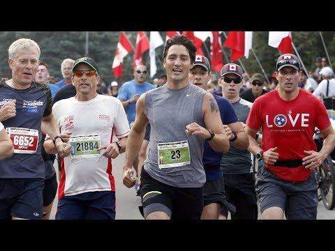 Trudeau joins thousands at Ottawa's Canada Army Run