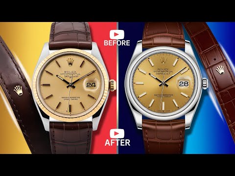 Rolex Datejust Restoration: Reviving a Timeless Gold Classic!  Video From RedDeadRestoration: Part 1