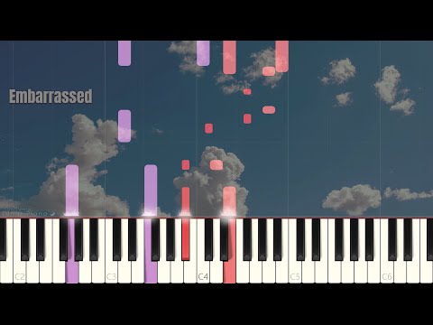 BTS - Embarrassed (Short Ver.) 楽譜 by Lunar Piano